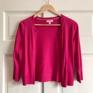 Lilly Pulitzer Pink Cardigan